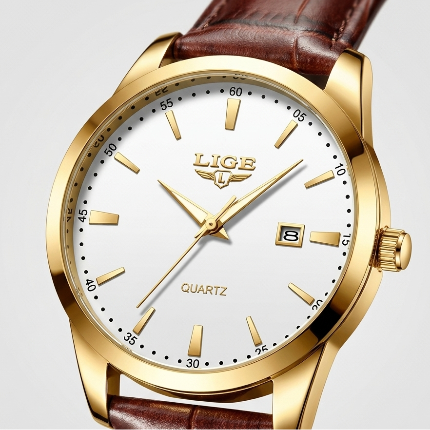 Cordace Madrid – Brown Leather Dress Watch