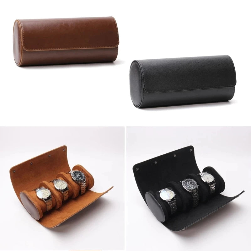 Cordace Watch Travel Case – Vintage Leather