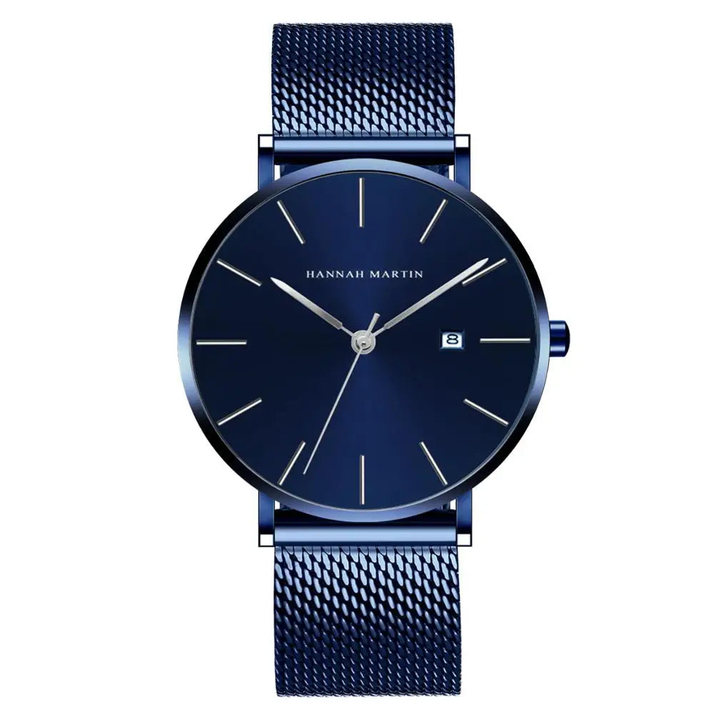 Elegant Men's Bauhaus Quartz Watch