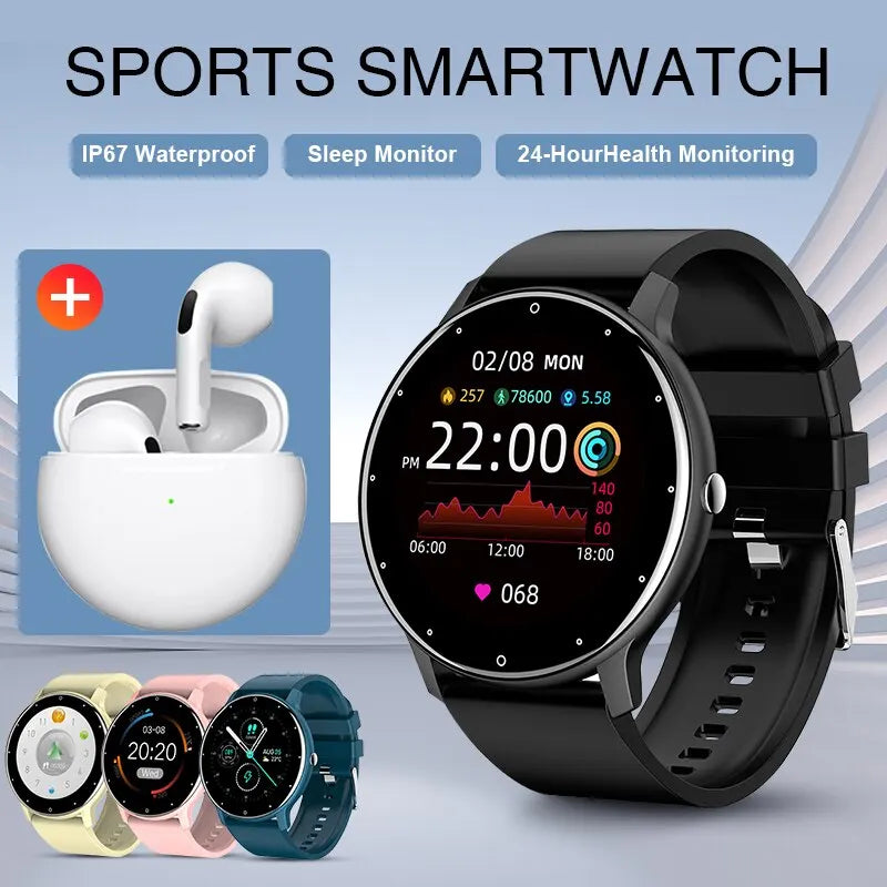 Smart Watch - Real-time Activity & Heart Monitor