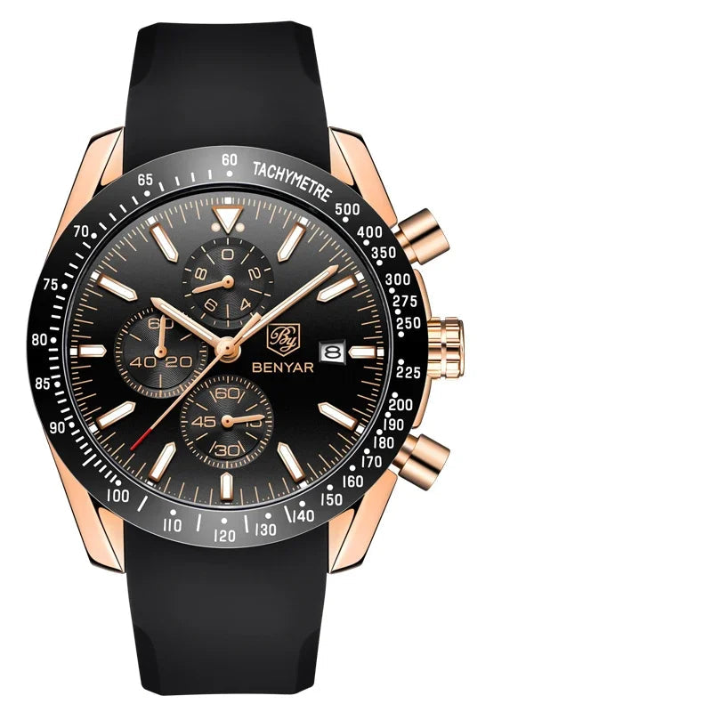 Cordace Melbourne – Steel Chronograph Watch