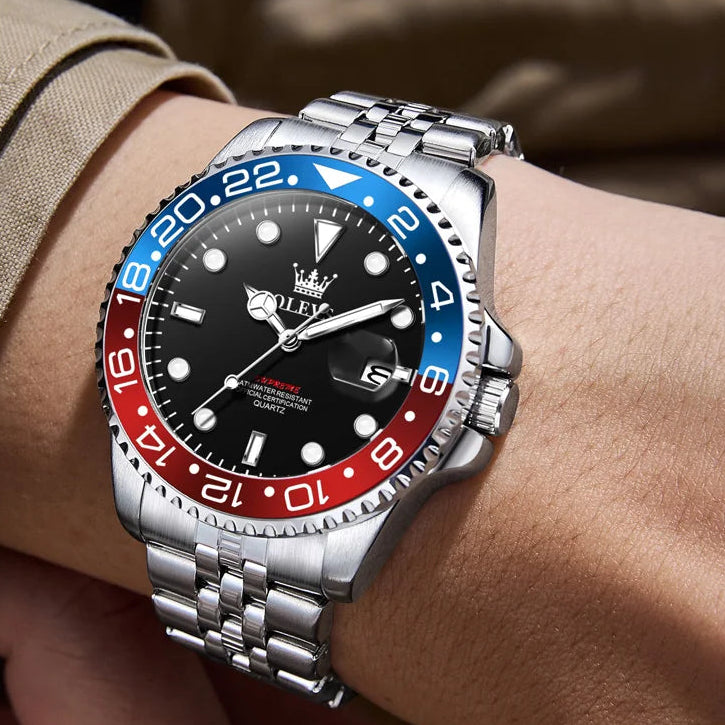 Lorqen Amsterdam – Men's Stainless Steel Quartz Watch