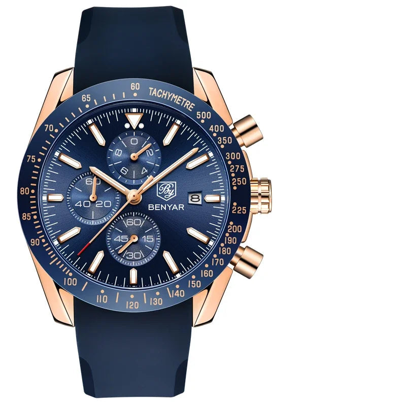 Cordace Melbourne – Steel Chronograph Watch