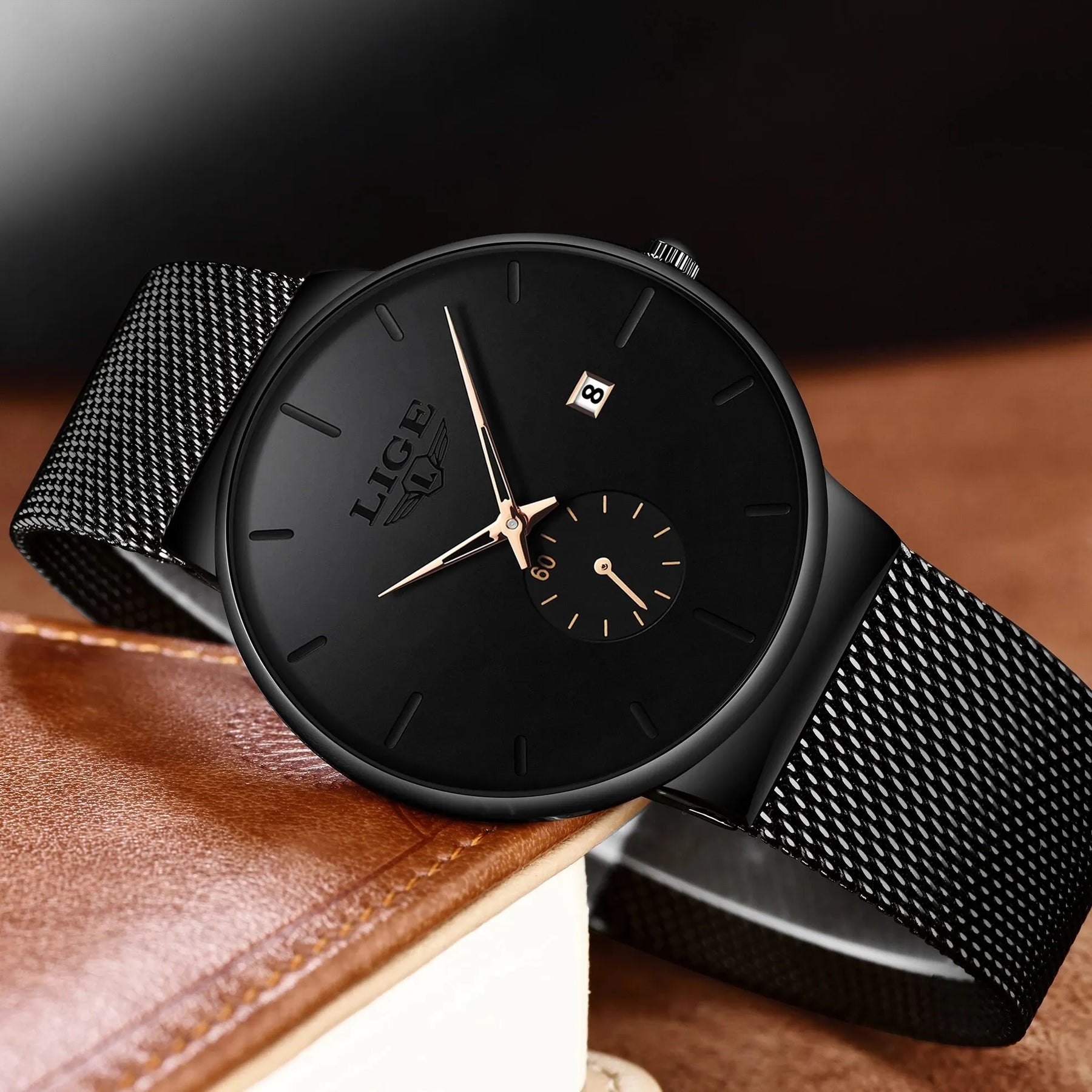 Luxury Quartz Men's Watch - Waterproof & Sleek