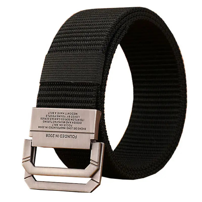 Men Belt Fashion Luxury Designer Jeans Belt for Men Military Sports Strap Nylon Webbing Fabric Tactical Army Canvas Casual Belt