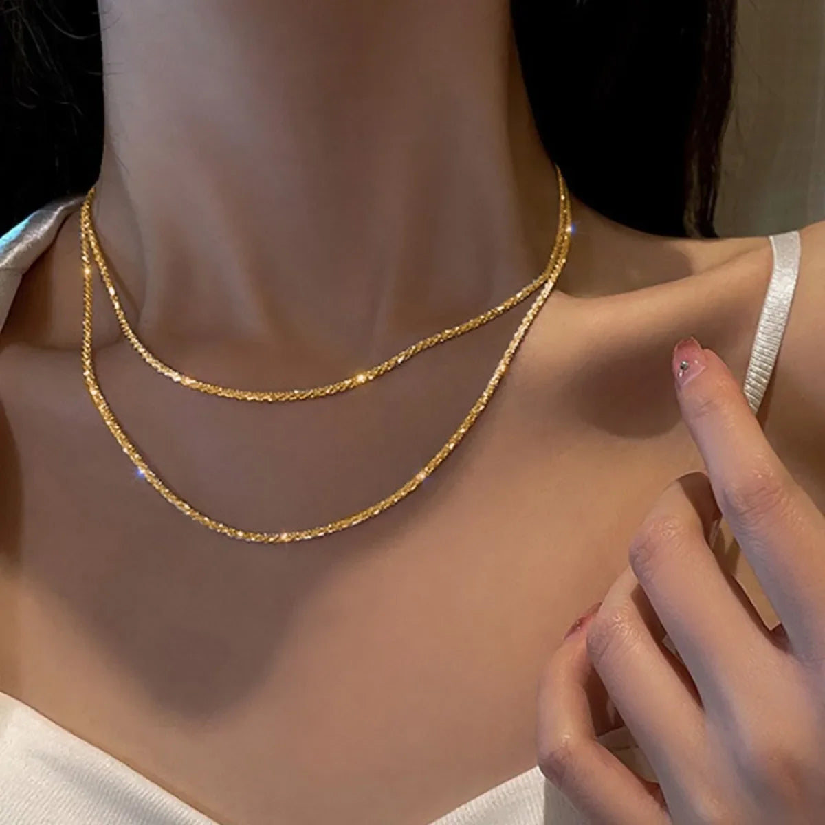 Подвеска На Шею Popular Necklace For Women Clavicle Chain Choker Fashion Jewelry Accessories Wedding Party Birthday Gift Pendant