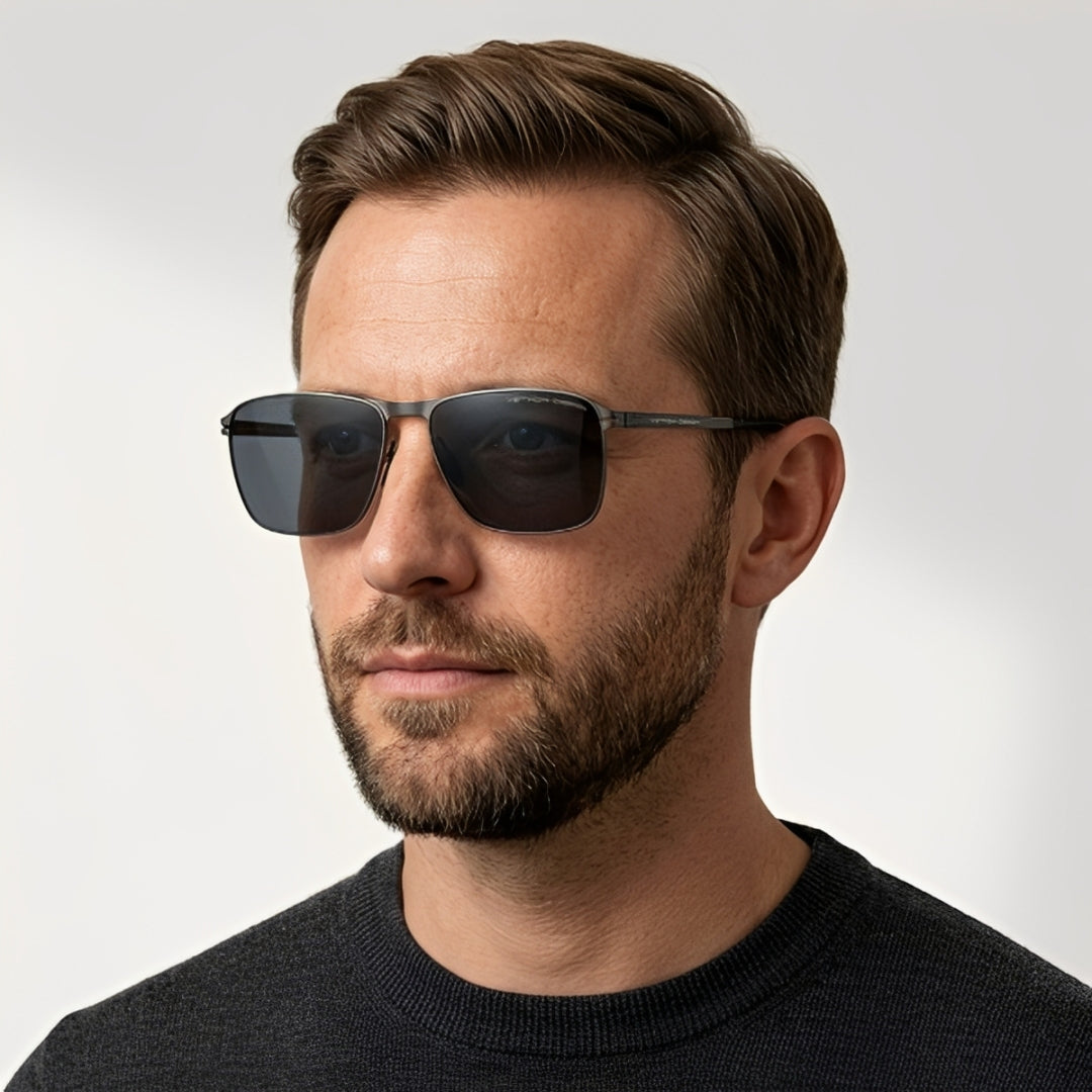 Cordace Stainless Steel Sunglasses – Men’s Polarized UV400