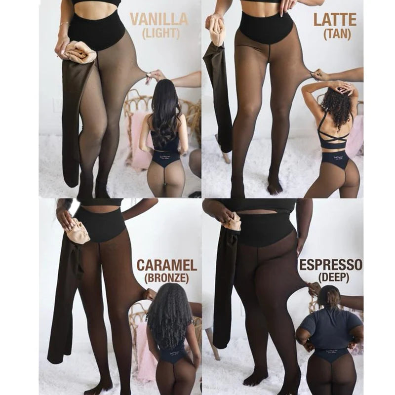 Original Magic Fleece-Lined Shaping Leggings — Waist-Defining, Warm and Sleek, Never Bulky