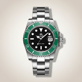 Montre à quartz pour homme Lorqen Zurich - Acier inoxydable