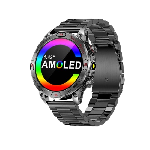 Smartwatch Rugged Military Bluetooth Fitness Tracker