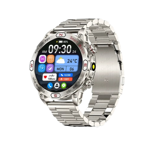 Smartwatch Rugged Military Bluetooth Fitness Tracker