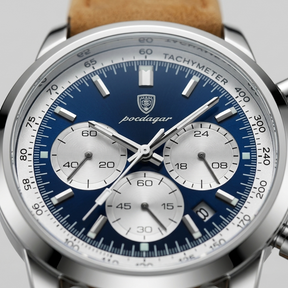 Cordace Rotterdam – Sport Leather Chronograph Watch