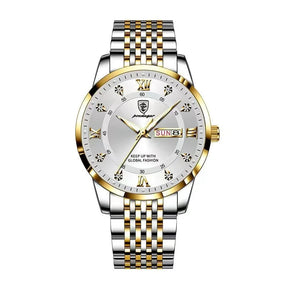 Luxury Men's Quartz Watch - Luminous & Waterproof