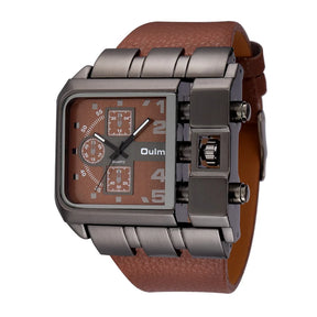 Men's Luxury Square Dial Quartz Watch
