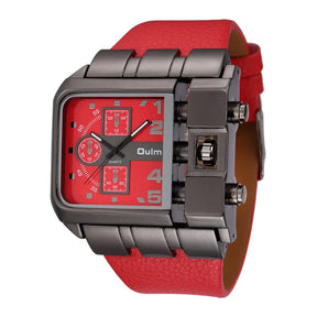 Men's Luxury Square Dial Quartz Watch