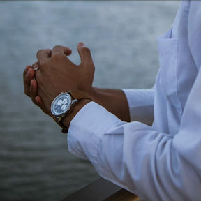 Cordace Rotterdam – Sport Leather Chronograph Watch