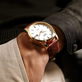 Cordace Madrid – Brown Leather Dress Watch