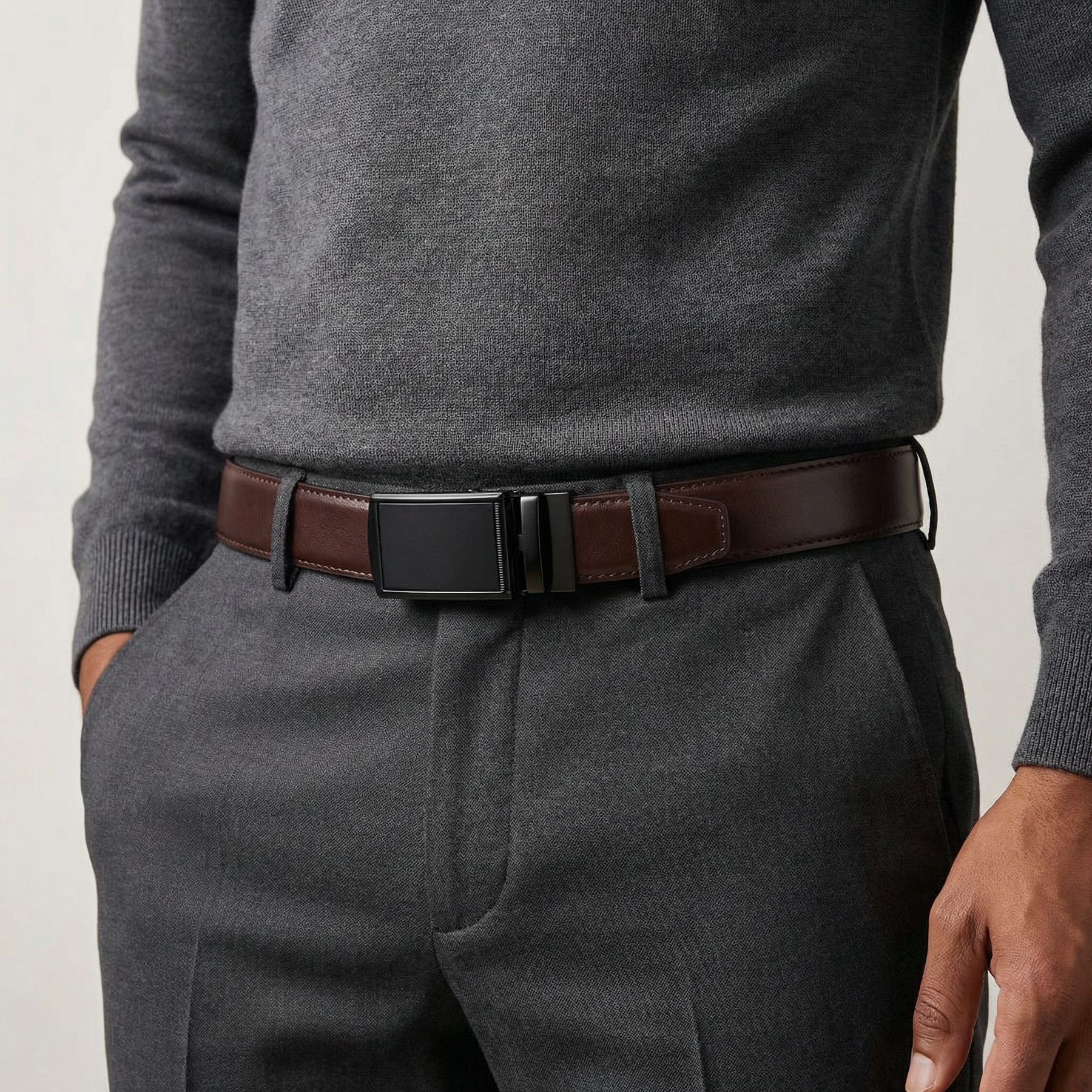 Eleganter Automatik-Ratschengürtel für Herren – Premium-Komfort