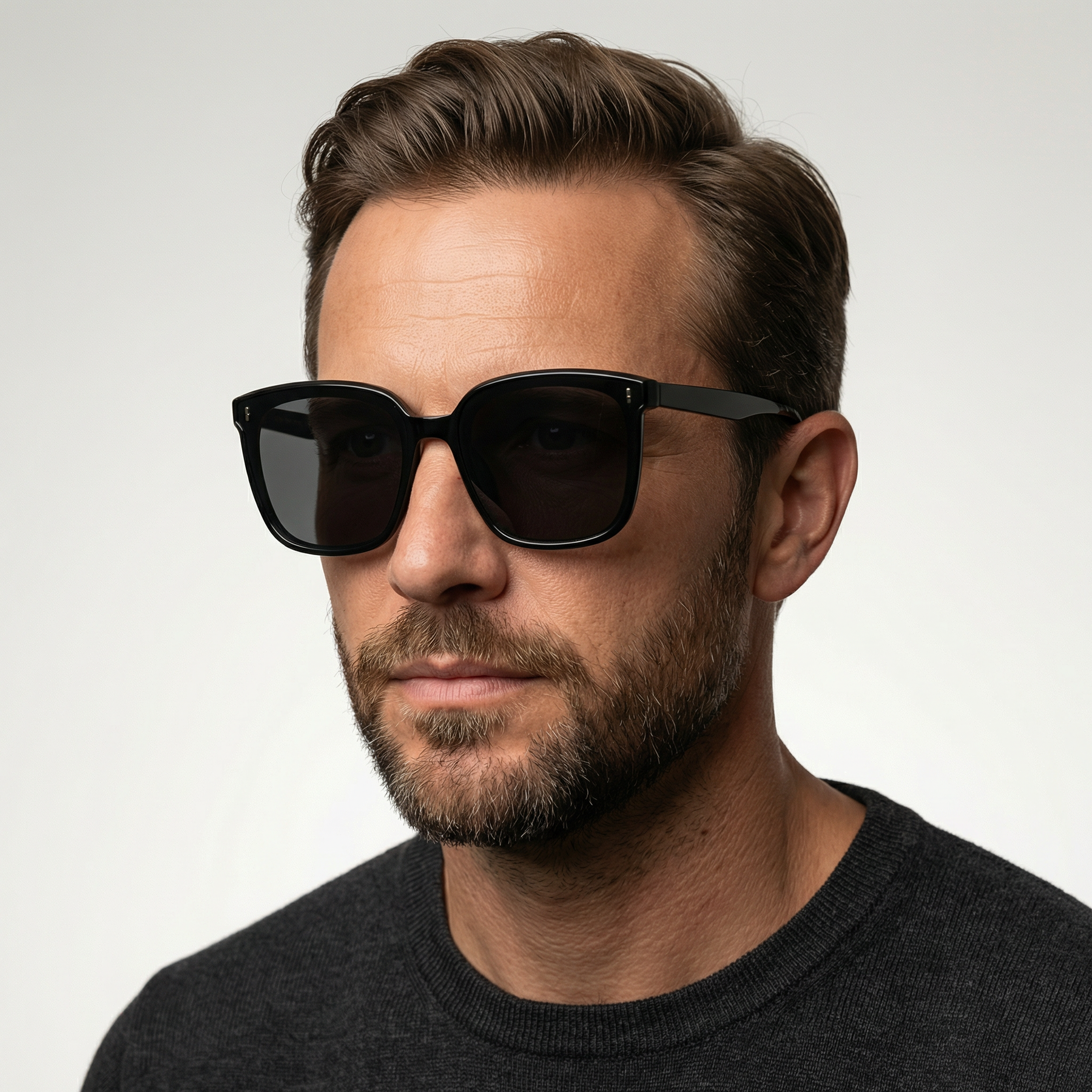 Lunettes de soleil carrées chics UV400 pour femmes et hommes