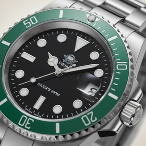 Montre à quartz pour homme Lorqen Zurich - Acier inoxydable