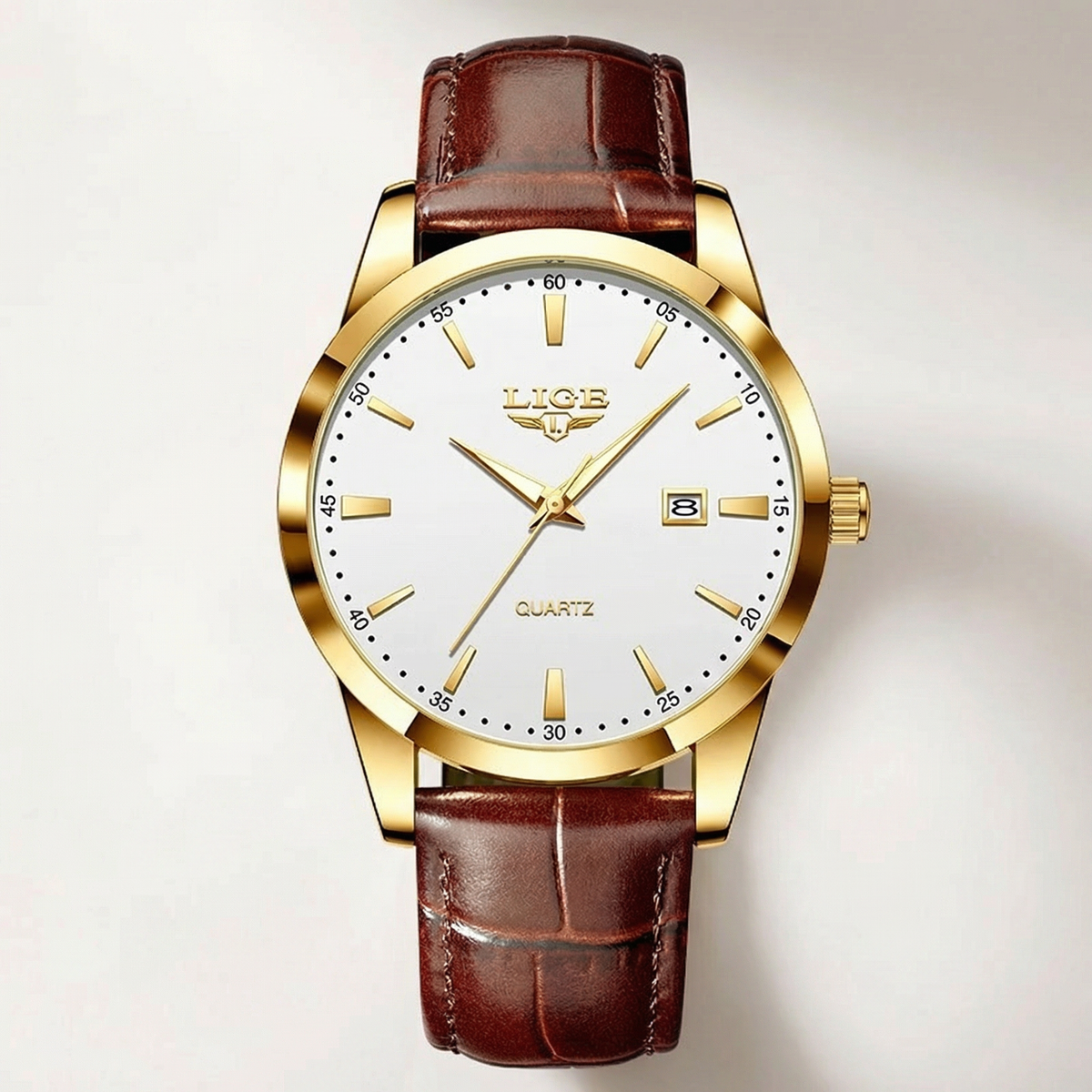 Cordace Madrid – Brown Leather Dress Watch