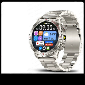 Smartwatch Rugged Military Bluetooth Fitness Tracker