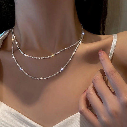Подвеска На Шею Popular Necklace For Women Clavicle Chain Choker Fashion Jewelry Accessories Wedding Party Birthday Gift Pendant