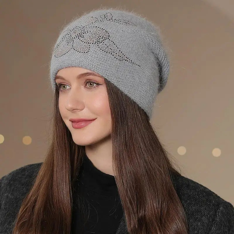 Elegant Women's Winter Knit Hat