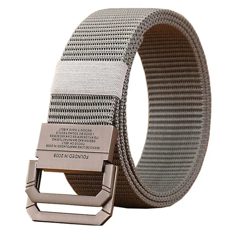 Men Belt Fashion Luxury Designer Jeans Belt for Men Military Sports Strap Nylon Webbing Fabric Tactical Army Canvas Casual Belt