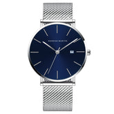 Elegant Men's Bauhaus Quartz Watch