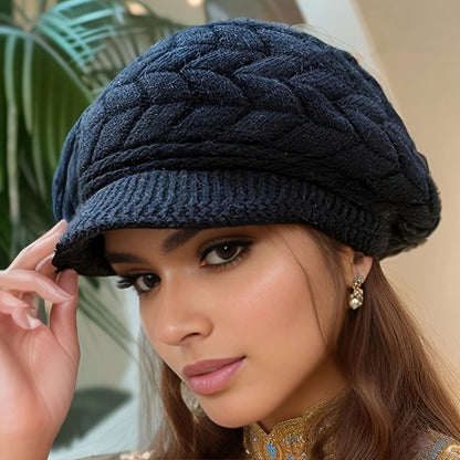 Elegant Winter Knit Cap