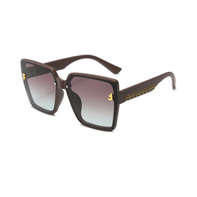 Chic Oversized UV400 Square Sunglasses for Women