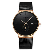 Luxury Quartz Men's Watch - Waterproof & Sleek