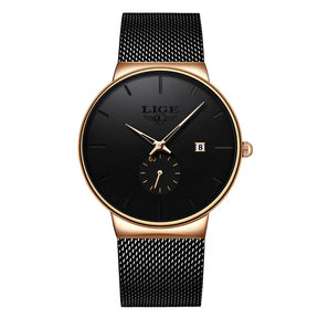 Luxury Quartz Men's Watch - Waterproof & Sleek