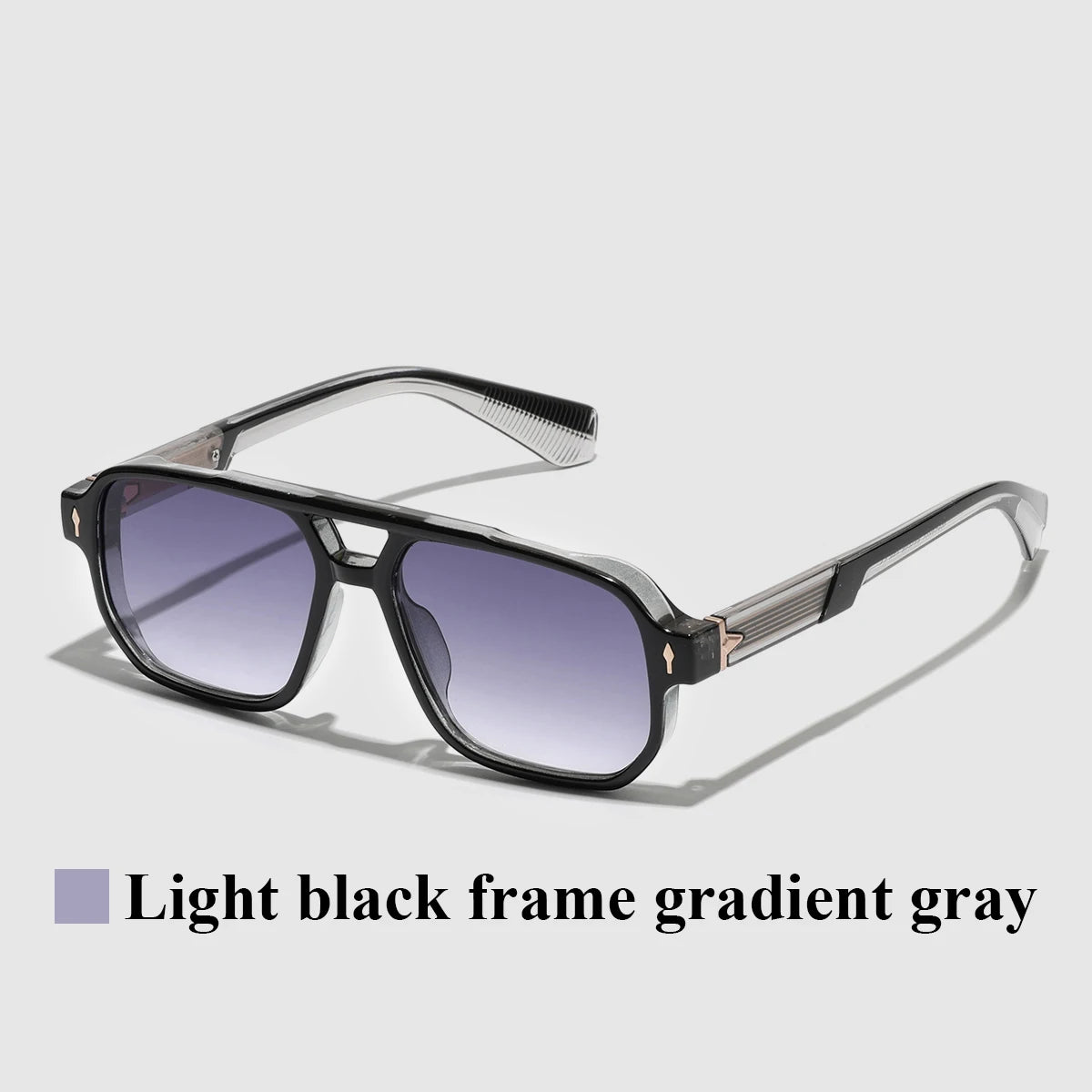 Cordace Transparent Frame Sunglasses – Retro UV400 Protection