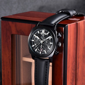 Benyar design 2025 relógio de quartzo masculino 43mm mostrador luminoso 50m resistente à água anti-reflexo cronógrafo elegante
