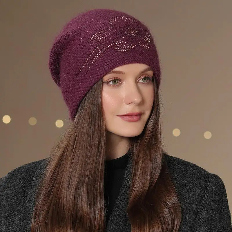 Elegant Women's Winter Knit Hat
