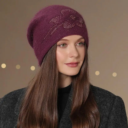 Elegant Women's Winter Knit Hat