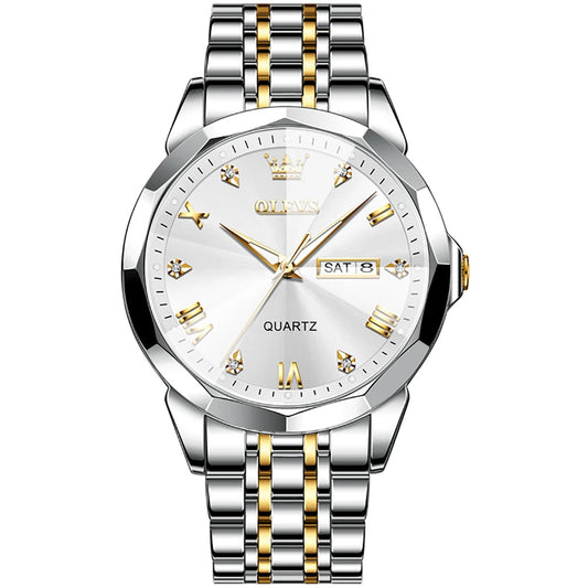 Lorqen Monaco - Quartz Watch with Diamond Dial