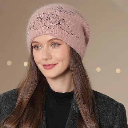 Elegant Women's Winter Knit Hat