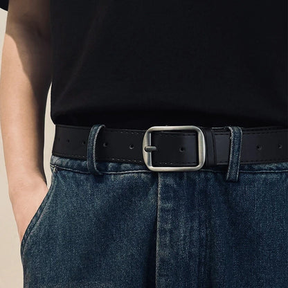 PU Leather Belt for women's Black Brown trousers belt for Jeans Casual Fashion Belts Vintage Strap Female Waistband AB005