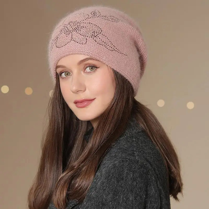 Elegant Women's Winter Knit Hat