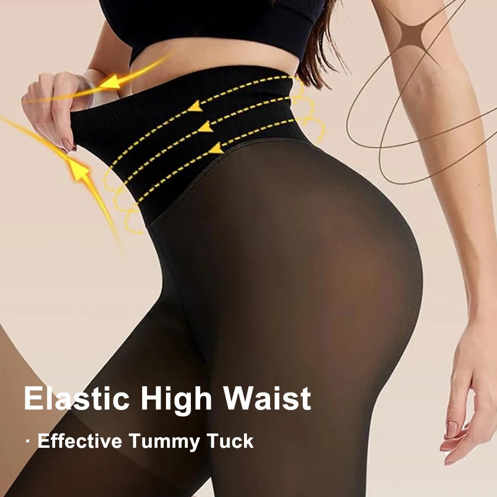 Original Magic Fleece-Lined Shaping Leggings — Waist-Defining, Warm and Sleek, Never Bulky