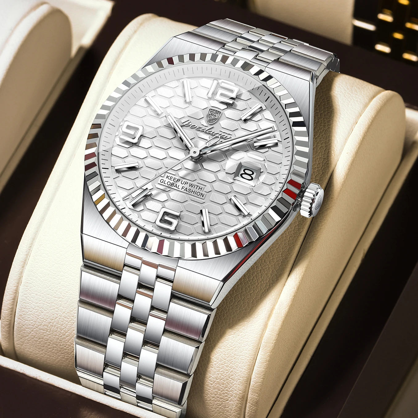 Luminous Luxury Men's Waterproof Watch