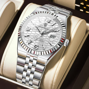 Luminous Luxury Men's Waterproof Watch