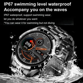 Full Circle Touch Smartwatch with Bluetooth Call