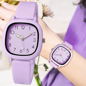 Fashion Brand Bear Women Quartz Watch 2024 Ladies Casual Silicone Jelly Watches Clock Girl Gift Zegarek Damski