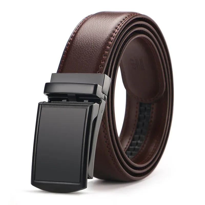 Plus Large Size 170 160 150 140 130cm Men Belt Automatic Belts Leisure Fashion Ratchet Belts for Men Jeans Pants Waist Waistband