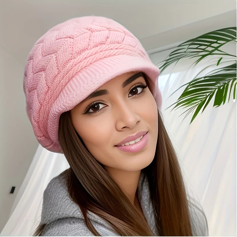 Elegant Winter Knit Cap