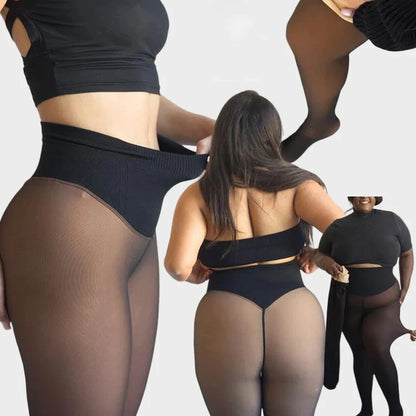 Original Magic Fleece-Lined Shaping Leggings — Waist-Defining, Warm and Sleek, Never Bulky